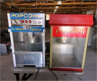 Pair of popcorn machines - needs cleaned