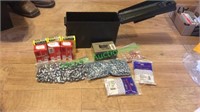 Assorted rifle and pistol bullets –