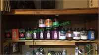 Assorted smokeless powder's in group