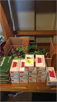 20 boxes of unfired unprimed casings Winchester