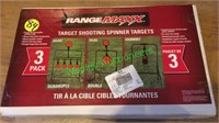 Range Maxx target shooting spinner targets for 22