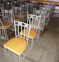 12- Restaurant Chairs -Most are yellow seats