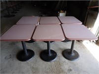 6 Small Restaurant Tables