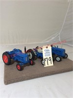 Ertl Fordson and Ford Tractors