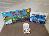 Farmland Express Equipment hauler & Ford Tractor S