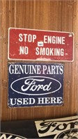 STOP ENGINE & FORD MODERN