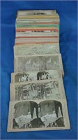 Lot #1 : 53 Stereoscopic cards, most from the