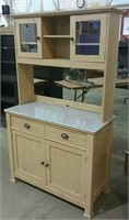 Marble top wall unit - 43x19x72"H