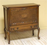 Louis XV Style Drop Front Cabinet.