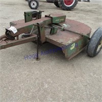 JD pull type rotary mower