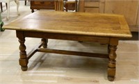 Rustic Farmhouse Oak Coffee Table.