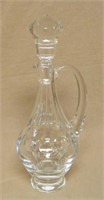 Crystal Coin Dot Decanter.