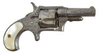 Engraved Remington .38 Revolver
