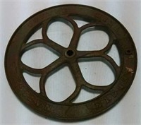 cast coffee mill wheel