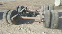 Heavy duty dual tandem axles