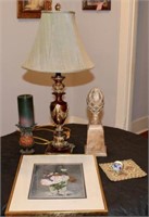 Lamp, Picture, Candle Holder, Decoration
