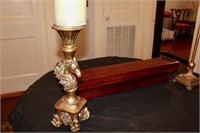 Candle, Lamp, Shelf