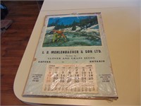 1969 LB Mehlenbacher calendar