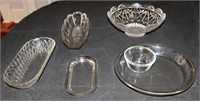 6 Glass Serving Dishes