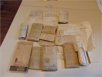 Lot Of 1910-1916 receipts