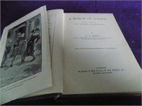 A March to London Date written in book of 1906