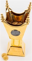 Saudi Arabian Incense Burner Trophy Inscribed