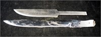 Steel 12" & 14" Knife Blades Sharpened