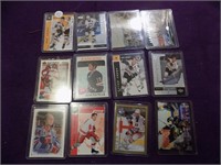 Lot 12 Older stars hockey cards See pics