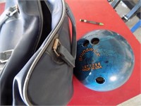 Brunswick Bowling Ball and Bag