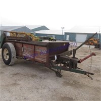 New Idea PTO drive manure spreader