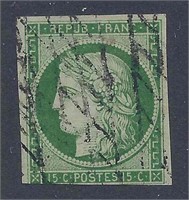 France #2 Used Fine 3 large margins CV $900