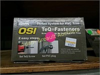 OSI TeQ fasteners for PVC trim, new