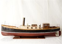 Steam working Ship model