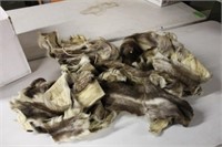 3 Large Bundles Of Caribou Stoles/scraps