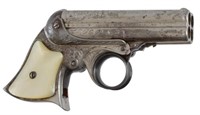 Engraved Remington Elliot Ring Trigger Derringer