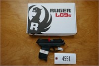 9MM LUGER RUGER LC9S PRO-SEMI AUTO-NEW IN BOX