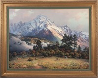 Original Dalhart Windberg Oil On Canvas Painting