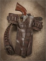 Early triple loop Holster and Belt Rig