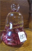 Rossi - Bell - Paper Weight - Cranberry