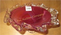 Rossi - Candy Dish - Cranberry