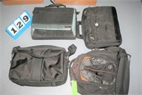 Lot of (4) Assorted Computer Bags