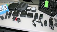 Lot of Camera Accessories, Flashes, Carry Bags