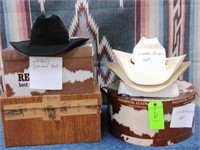 (4) Weldon Burgoon personal hats, Sold as 1 lot
