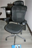 Ergonomic Office Chair, Needs Wheel Repair