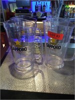 4 Sapporo Bar Jugs