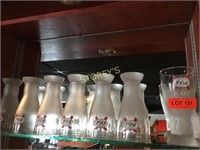 Kronenbourg Beer Glasses x 7