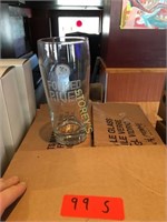 Dozen Forked River Beer Glasses