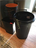 Assorted Waste Pails