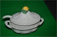 SOUP TUREEN WITH LADLE