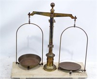 Antique Brass balance scale